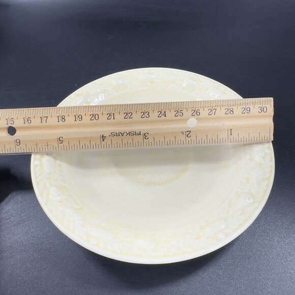 Antique Adams Titian Ware Royal Ivory Della Robbia Teacup Saucer Set Porcelain - Picture 8 of 16